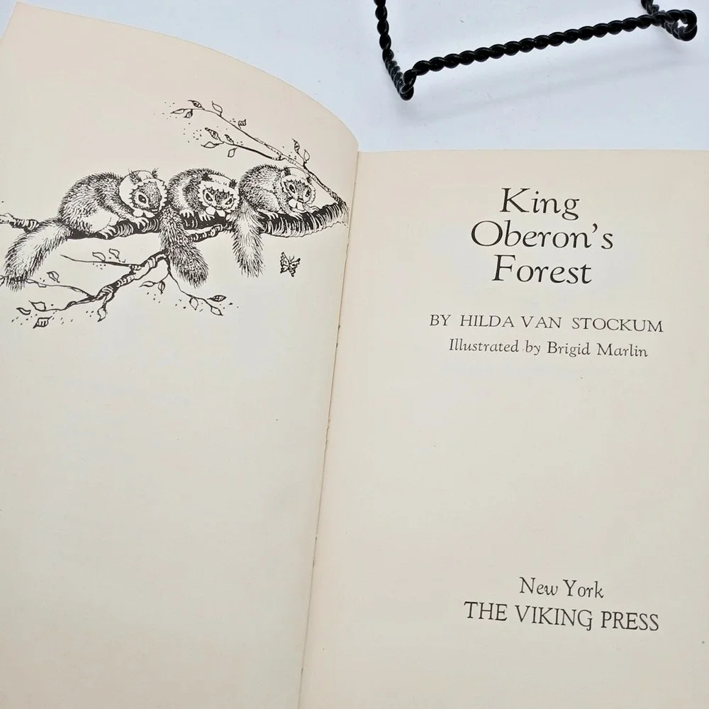 King Oberon's Forest Vintage A Guild Childrens book reader‎ rare